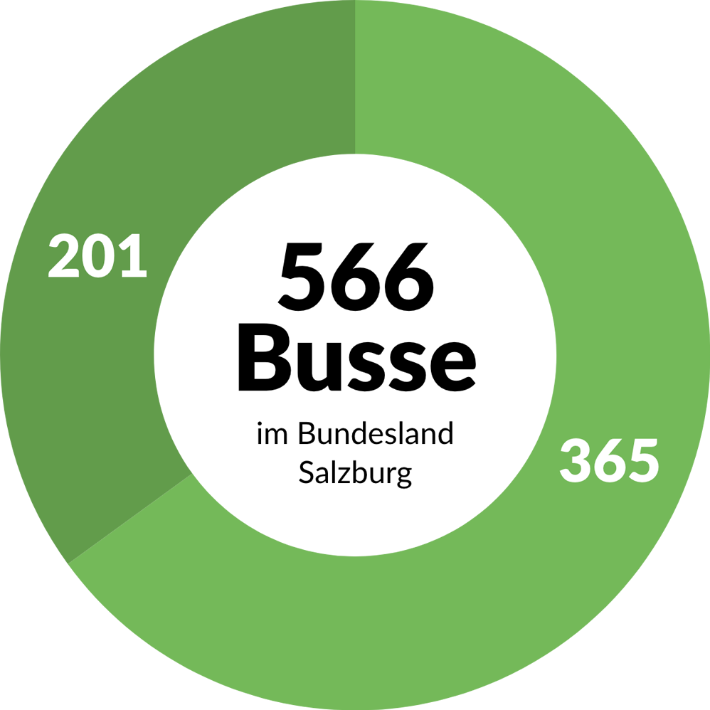Busse Bundesland Salzburg